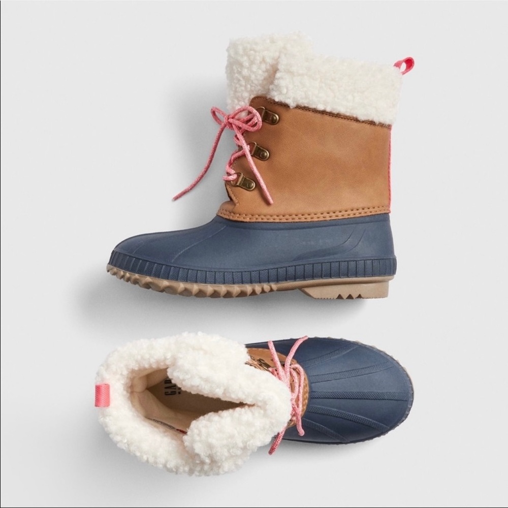 GAP girls snow/ duck boots | Size 10/11